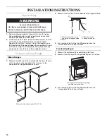 Предварительный просмотр 10 страницы KitchenAid W10526089A Installation Instructions Manual