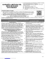 Preview for 115 page of KitchenAid W10815169A User Manual