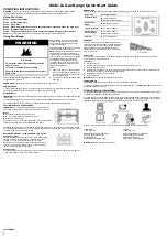 KitchenAid W11427468A Quick Start Manual предпросмотр