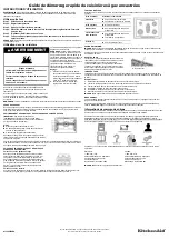 Preview for 2 page of KitchenAid W11427468A Quick Start Manual