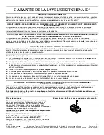 Preview for 16 page of KitchenAid Washer User Instructions