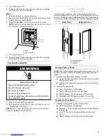 Предварительный просмотр 5 страницы KitchenAid WF-L400V User Instructions