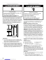 Предварительный просмотр 20 страницы KitchenAid WF-L400V User Instructions