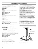 Предварительный просмотр 4 страницы KitchenAid WVW53UC0FS Installation Instructions And Use & Care Manual