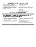 Preview for 4 page of KitchenAid YKCMS1655 Use & Care Manual