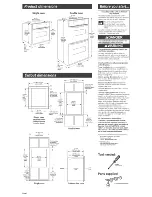 Предварительный просмотр 2 страницы KitchenAid YKEBC278KB0 Installation Instructions