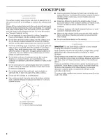 Preview for 8 page of KitchenAid YKERA205 Use & Care Manual