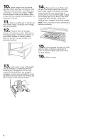 Preview for 6 page of KitchenAid YKERC608LS0 Installation Instructions Manual