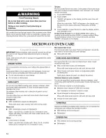 Preview for 14 page of KitchenAid YKHMS155L Use & Care Manual