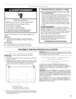 Preview for 15 page of KitchenAid YKHMS2050SB0 Installation Instructions Manual