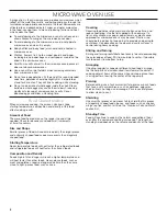 Preview for 8 page of KitchenAid YKMCS1016 Use & Care Manual