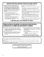 Preview for 18 page of KitchenAid YKMCS1016 Use & Care Manual