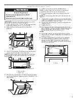 Preview for 9 page of KitchenAid YKMHS120ES Installation Insrtuctions