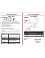 Preview for 3 page of Kitchener 12 Electric Meat Grinder Owner'S Manual