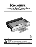 Preview for 1 page of Kitchener 55023006 Instruction Manual