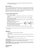 Preview for 5 page of Kitchener MG-203100 Manual Instruction