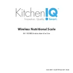 KitchenIQ iN-1 SERIES Instructions For Use Manual preview