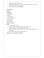 Preview for 8 page of KITCHENPRO Maxim MMFP20 User Manual