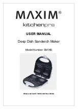 KITCHENPRO MAXIM SM065 User Manual предпросмотр