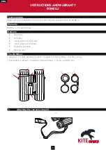 Preview for 2 page of Kite Optics BONELLI Instructions And Warranty