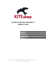 Kite Optics COMPACT 8X25 Instructions & Warranty preview