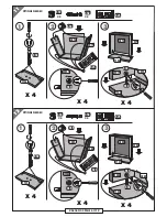 Preview for 6 page of KITFORM WASHINGTON 4 PLUS 4 DRAWER CHEST Assembly Manual