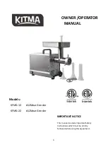 KITMA KFMG-12 Owner'S And Operator'S Manual preview