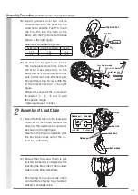 Предварительный просмотр 13 страницы KITO CX003 Disassembly And Reassembly Manual