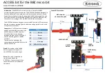 Kitronik ACCESS:bit Quick Start Manual preview