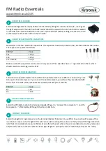 Preview for 3 page of Kitronik FM Radio KIT Essential Information