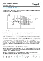 Preview for 7 page of Kitronik FM Radio KIT Essential Information