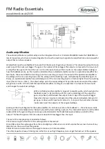 Preview for 8 page of Kitronik FM Radio KIT Essential Information