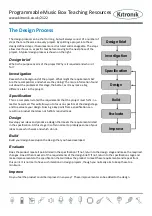 Preview for 6 page of Kitronik PROGRAMMABLE MUSIC BOX KIT Manual