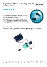 Preview for 7 page of Kitronik PROGRAMMABLE MUSIC BOX KIT Manual