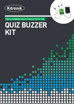 Preview for 1 page of Kitronik QUIZ BUZZER KIT Manual