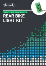 Preview for 1 page of Kitronik Rear Bike Light Manual