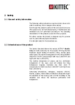 Предварительный просмотр 4 страницы Kittec CB Series User Manual