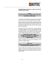 Предварительный просмотр 7 страницы Kittec X 100 S User Manual