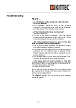 Предварительный просмотр 11 страницы Kittec X 100 S User Manual
