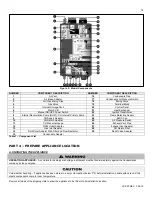 Preview for 14 page of Kiturami EFTC-140W Installation, Start-Up, Maintenance, Parts, Warranty