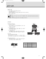 Preview for 37 page of Kiturami H2SM- - annexe 25 (Korean) Manual