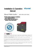 Kiturami KRP-20PA Installation & Operation Manual preview