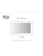 KIU LT7033 User Manual preview