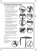 Preview for 5 page of Kiwi Camping Tuatara Pitching Instructions