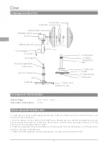 Предварительный просмотр 8 страницы Kiwi KFAN 7516 User Manual