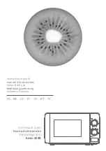 Kiwi kmo-4240 Instruction Manual preview