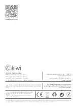 Предварительный просмотр 8 страницы Kiwi KSM-2426 User Manual