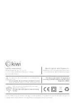 Preview for 16 page of Kiwi KVC-4004 Instruction Manual