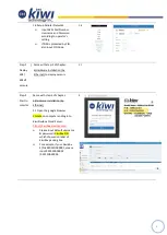 Preview for 9 page of Kiwi TLG8402V1 Quick Start Manual