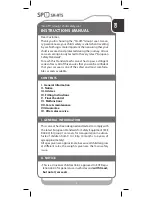 Preview for 3 page of kiwy SP1 SA-ATS Instruction Manual